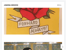 Tablet Screenshot of joannabrooks.org